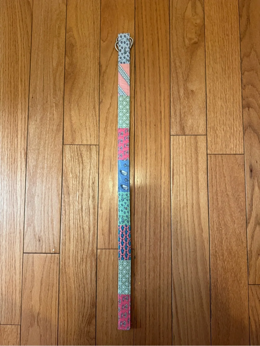 Patchwork Pattern Vineyard Vines Child’s Belt, Size Small